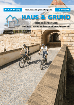 Haus & Grund Erlangen Magazin 03.2021
