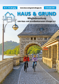 Haus & Grund Erlangen Magazin 10.2021