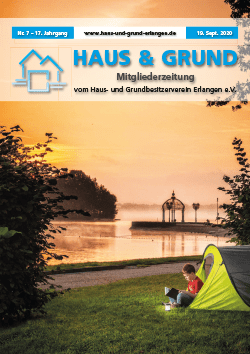 Haus & Grund Erlangen Magazin 09.2020