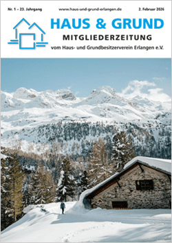 Haus & Grund Erlangen Magazin Ausgabe 1 2026