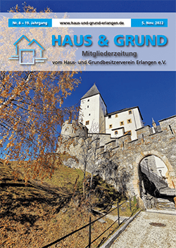 Haus & Grund Erlangen Magazin Ausgabe 10.2022 Haus & Grund Erlangen Magazin Ausgabe 10.2022