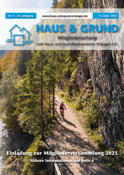 Haus & Grund Erlangen Magazin September 2025