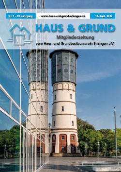 Haus & Grund Erlangen Magazin Ausgabe 09.2022