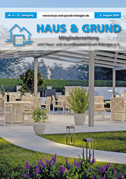 Haus & Grund Erlangen Magazin August 2024