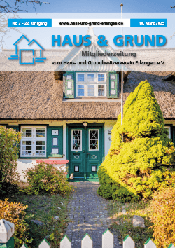 Haus & Grund Erlangen Magazin März 2025 Haus & Grund Erlangen Magazin März 2025